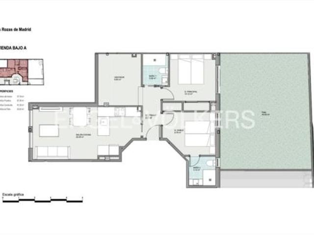 Apartamento en venta en Las Rozas De Madrid, Madrid