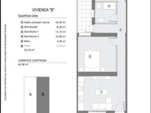 Apartamento en venta en Puerto de Mazarrón, Bajo Guadalentín