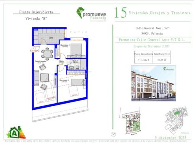 Apartamento en venta en Centro, Palencia