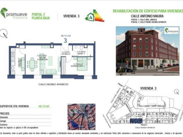 Apartamento en venta en Centro, Palencia