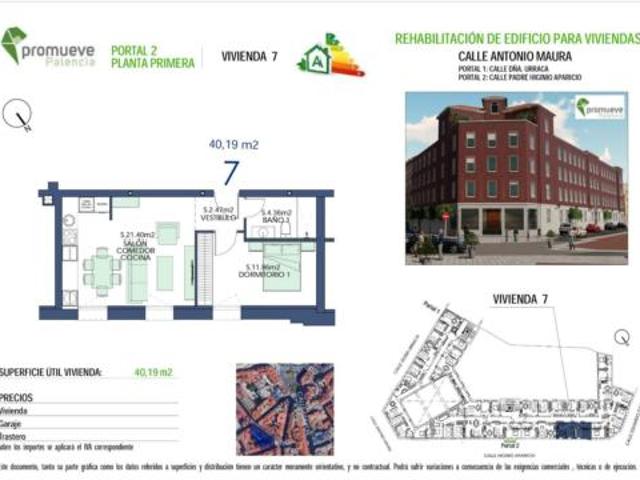Apartamento en venta en Centro, Palencia