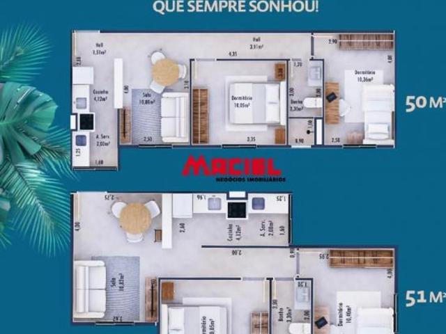 Apartamento venda em Região Imediata de Caraguatatuba-Ubatuba-São Sebastião, Região Metropolitana do Vale do Paraíba e Litoral Norte