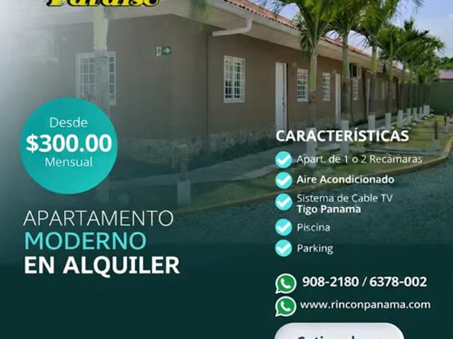 Apartamento alquiler en El Chirú, Antón