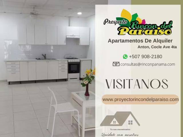Apartamento alquiler en El Chirú, Antón