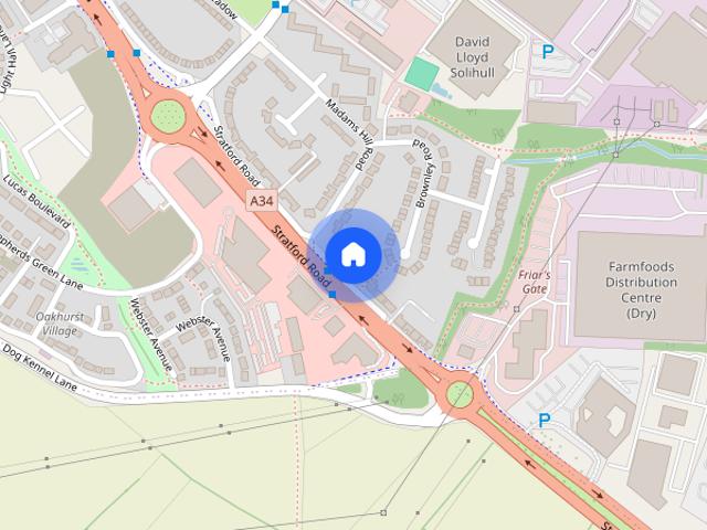 Apartment for rent in Monkspath, West Midlands