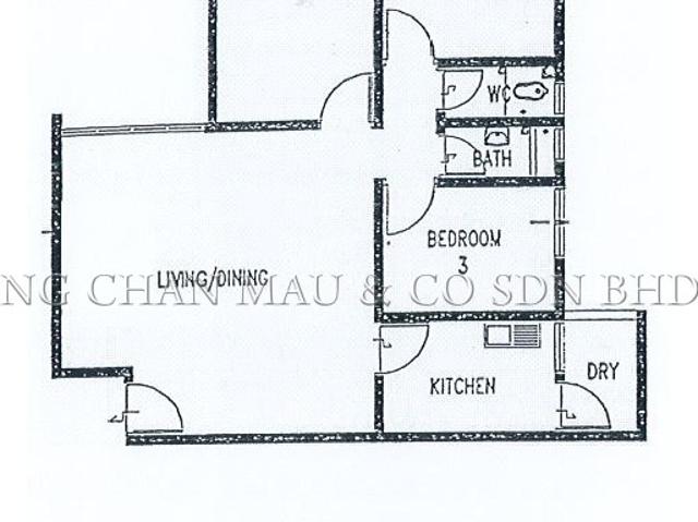 Apartment for sale in Kuala Selangor