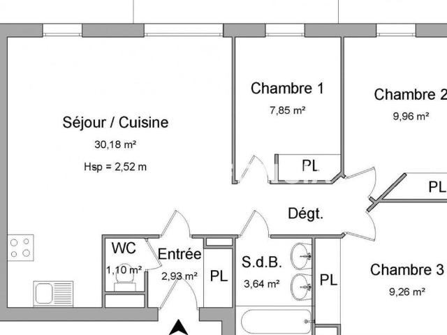 Appartement location à Écoparc d'activités de Blanquefort, Blanquefort