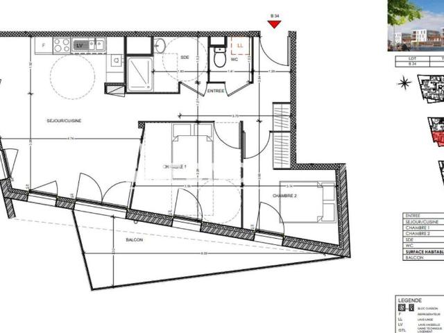 Appartement location à Pinterville, Eure