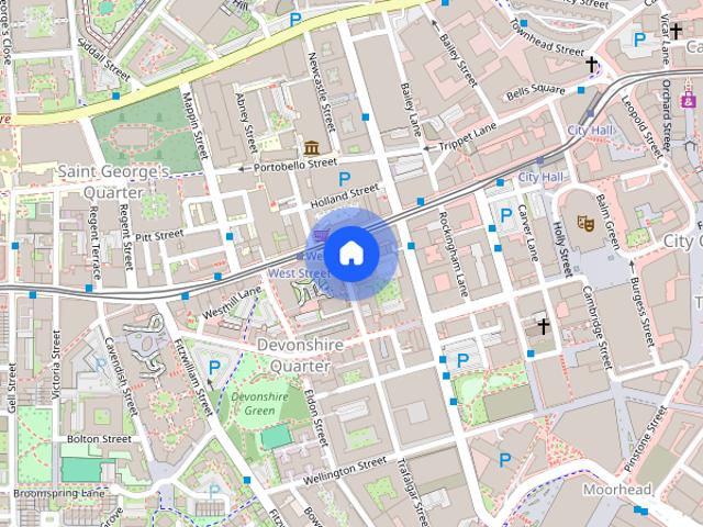 Apartment for rent in Devonshire, Sheffield
