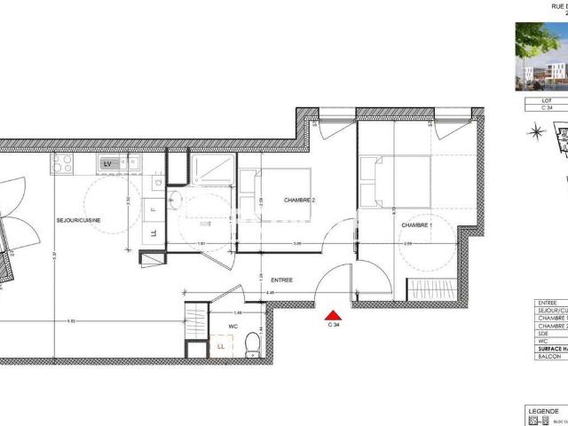 Appartement location à Pinterville, Eure