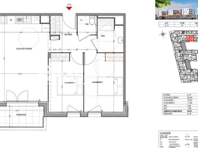 Appartement location à Pinterville, Eure
