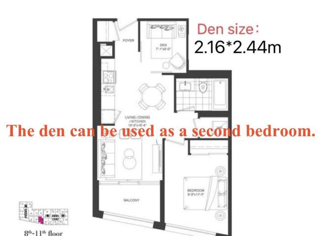 Apartment for rent in Woburn, Ontario