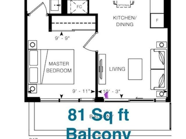 Apartment for rent in Mississauga, Ontario