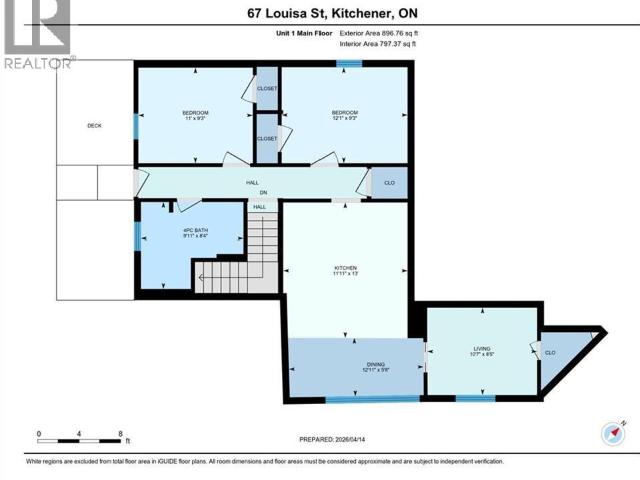 Apartment for rent in Kitchener, Ontario
