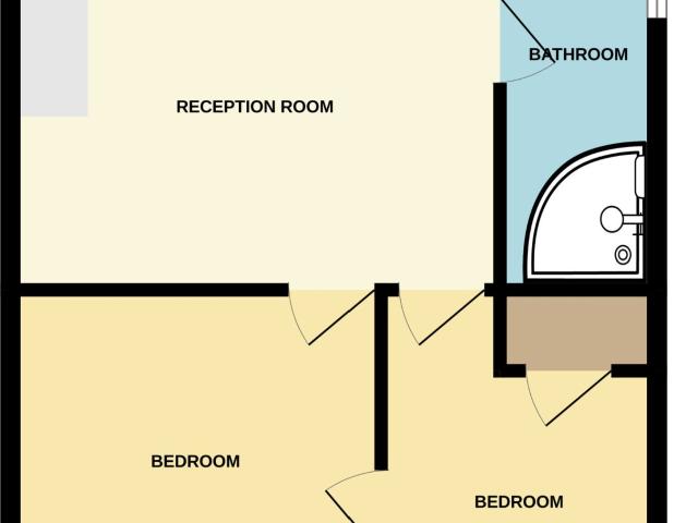 Flat for rent in Potters Corner, East Midlands