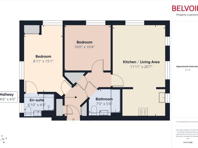 Flat for rent in Aldermaston, West Berkshire