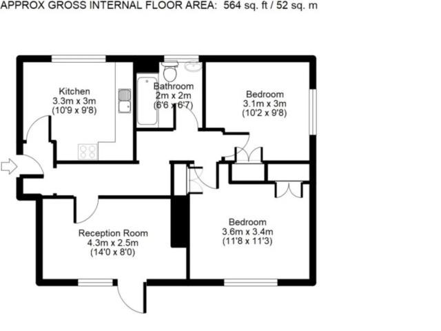Flat for rent in Hatfield, Fretherne