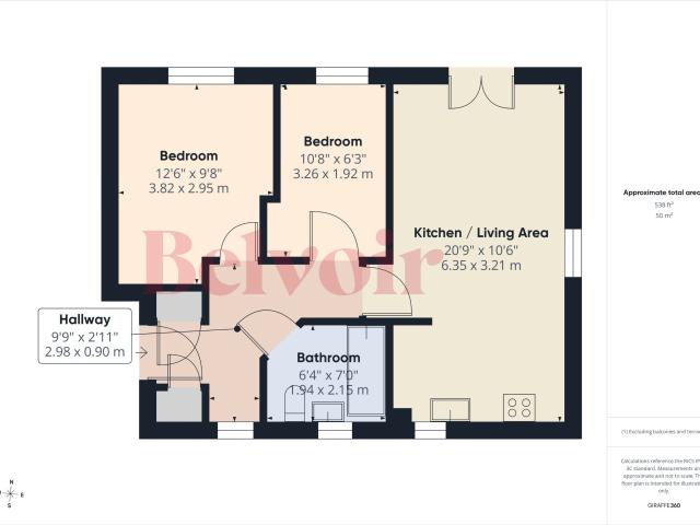 Flat for rent in Priest Down, Hampshire