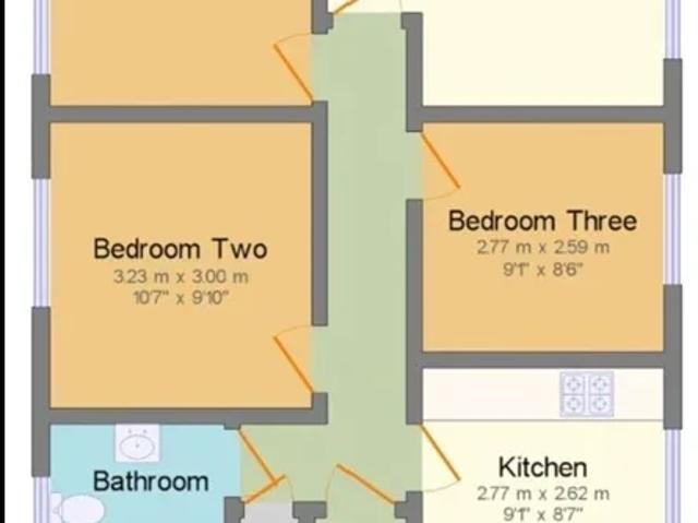 Flat for rent in Woodston, Peterborough