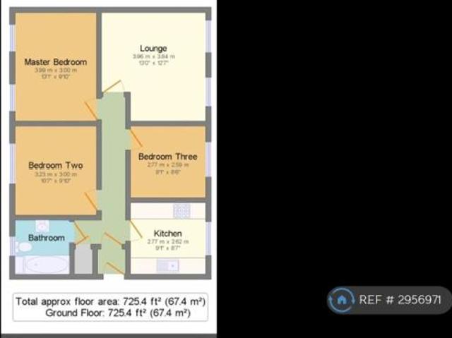 Flat for rent in Woodston, Peterborough
