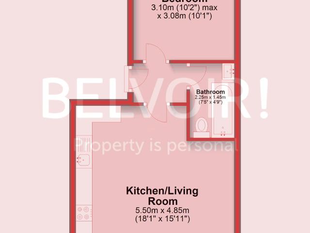 Flat for rent in Brunswick, Brighton
