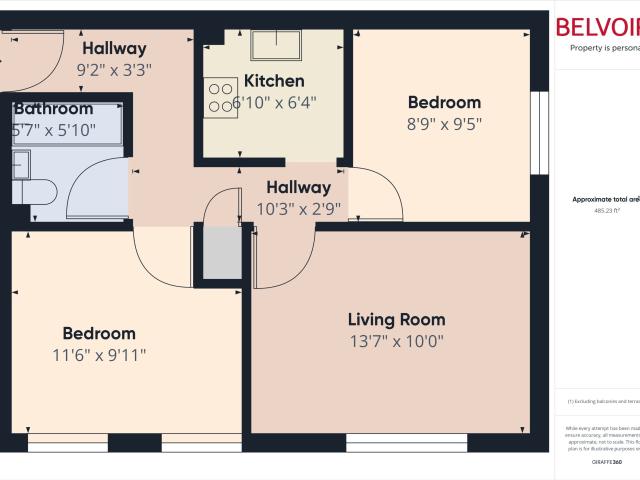 Flat for rent in Tadley, Priest Down
