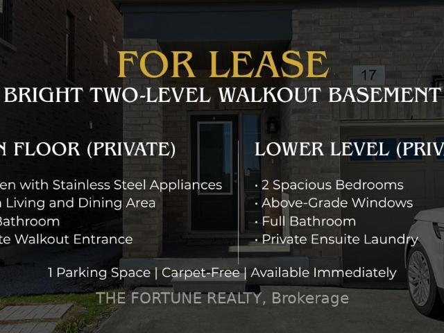 Apartment for rent in Caledon, Ontario