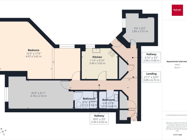 Flat for rent in Manselfield, Wales
