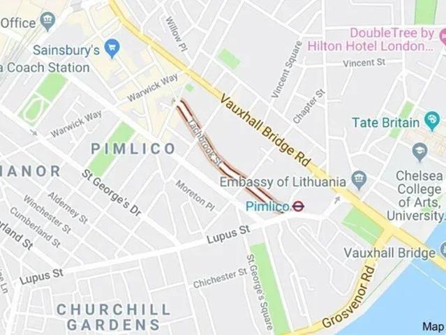 Flat for rent in Pimlico