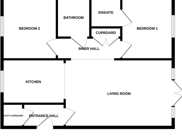Flat for rent in Barholm, Lincolnshire