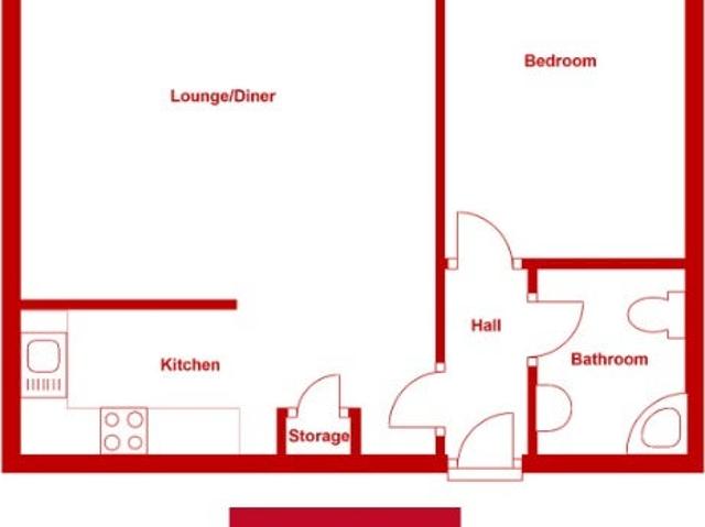 Flat for rent in Old Wharf, City Of Leicester