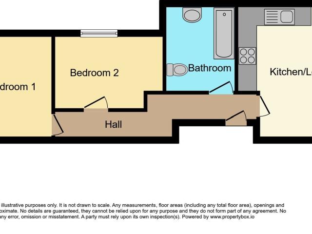 Flat for rent in Foxhall, Blackpool