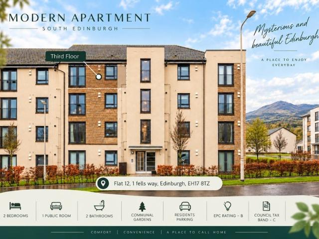 Flat for rent in Burdiehouse, Scotland