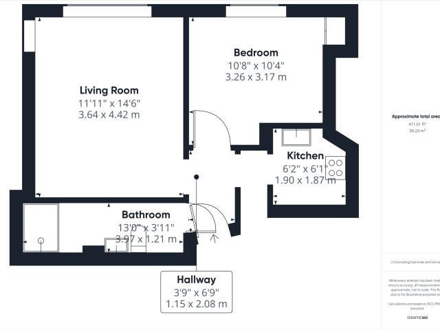 Flat for rent in Merchiston, Scotland