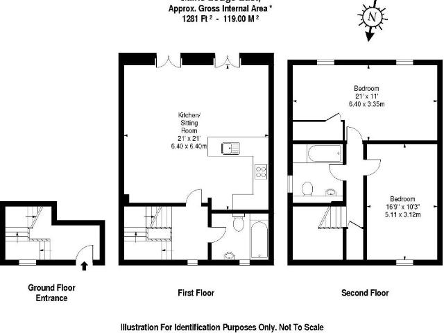 Flat for rent in Oxon, Frankwell