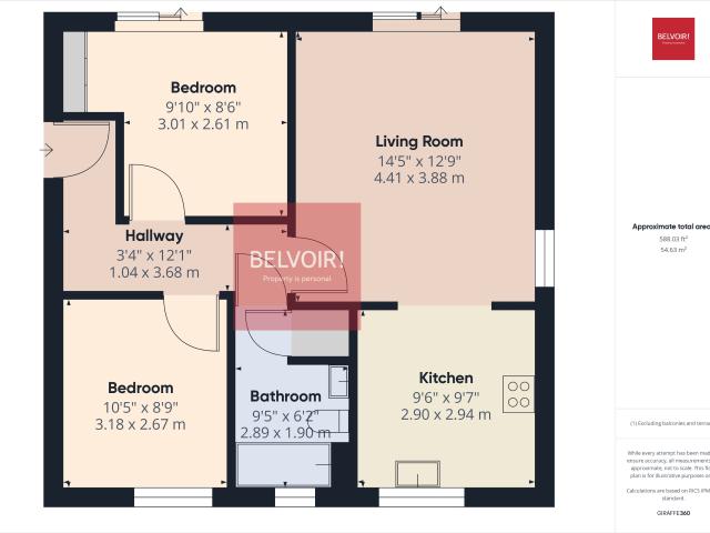 Flat for rent in Nangreaves, Wales