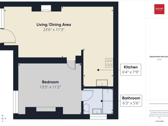 Flat for rent in Harlow, Harrogate