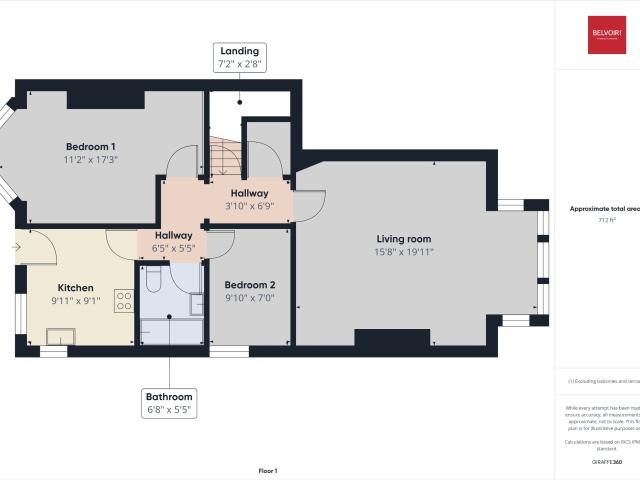 Flat for rent in Harlow, Harrogate