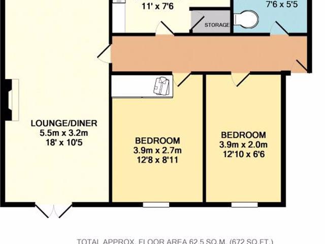 Flat for rent in Tipton, Sandwell