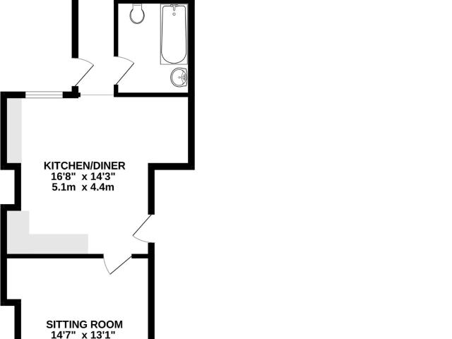 Flat for rent in Grantham, Barholm