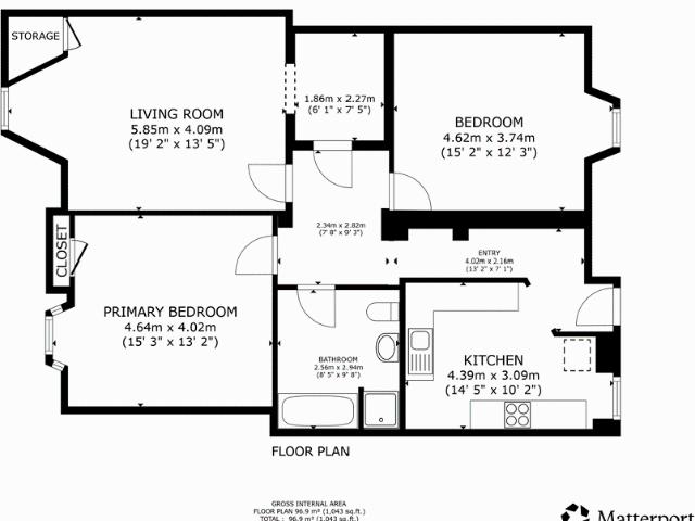 Flat for rent in Bridge Of Allan, Scotland