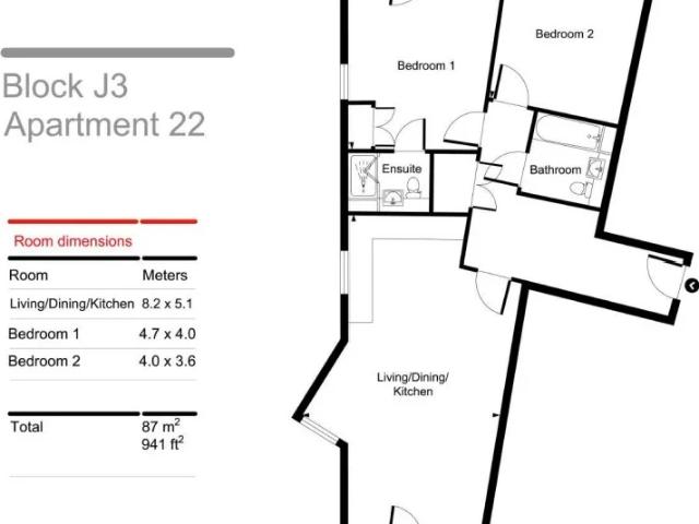 Flat for rent in Woolston, City Of Southampton