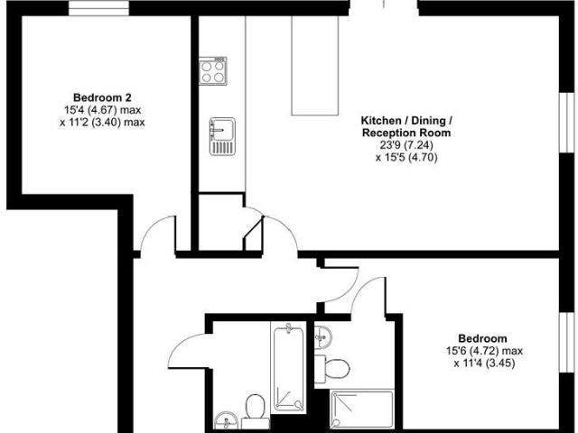 Flat for rent in Froggatt, East Midlands