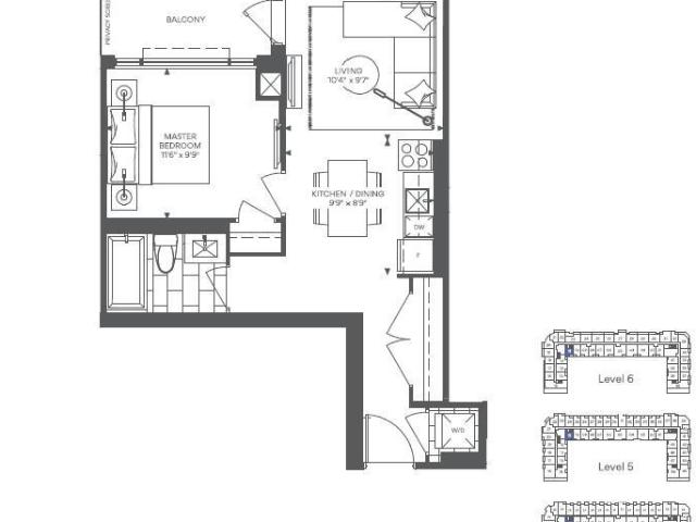 Apartment for rent in King
