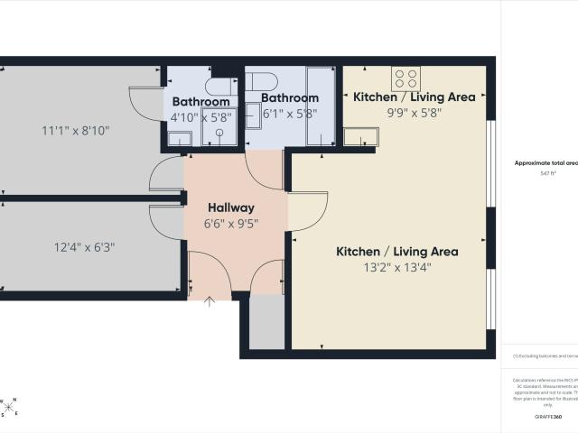 Flat for rent in Deysbrook, Calderstones