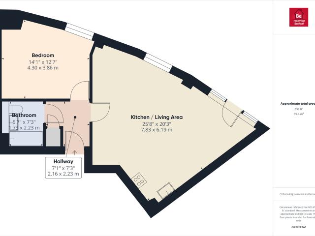 Flat for rent in St George's Quarter / Cultural Quarter, Calderstones