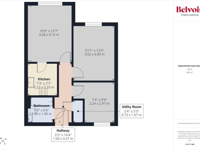 Flat for rent in Westleigh, Wigan