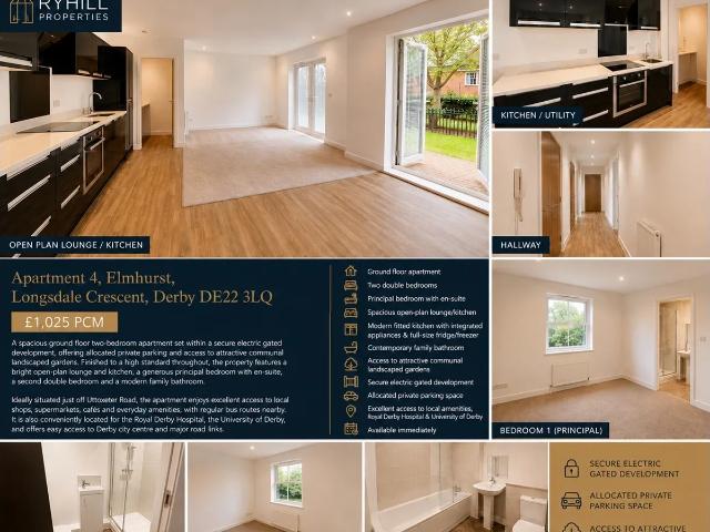 Flat for rent in California, Littleover