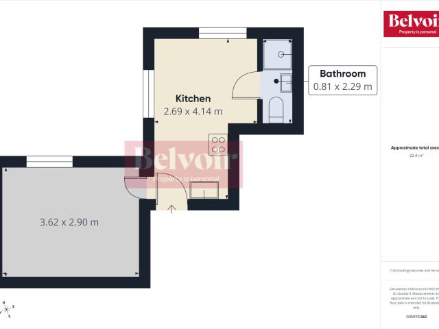 Flat for rent in Broomfield, Chelmsford