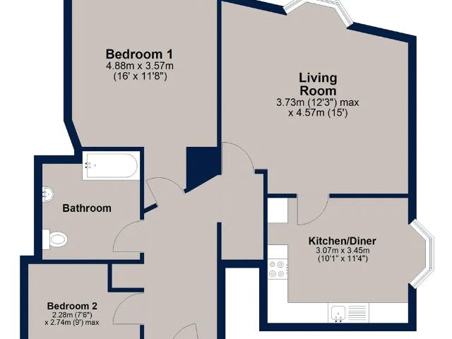 Flat for rent in Oundle